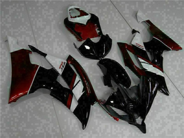 2008-2016 Black Yamaha YZF R6 Motorcyle Fairings for Sale 2008-2016 Black Yamaha YZF R6 Motorcyle Fairings for Sale