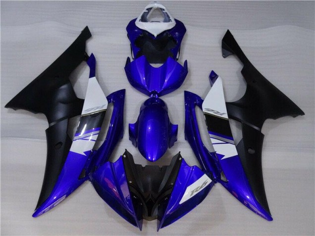 2008-2016 Blue Black Yamaha YZF R6 Replacement Fairings for Sale 2008-2016 Blue Black Yamaha YZF R6 Replacement Fairings for Sale