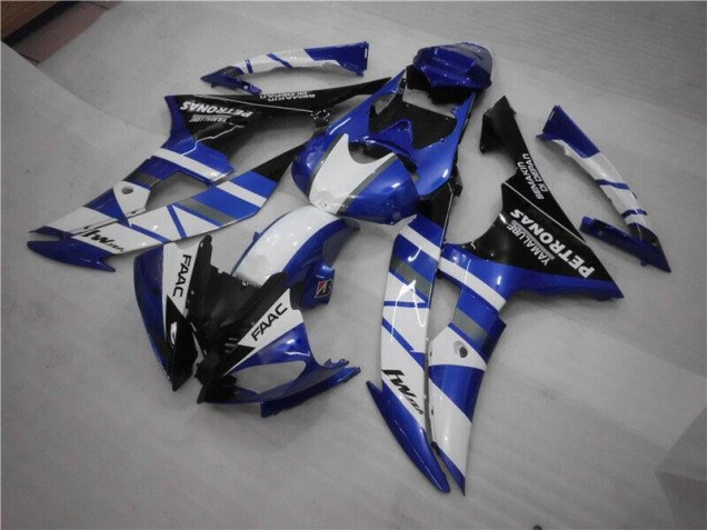 2008-2016 Blue White FAAC Yamaha YZF R6 Motorcylce Fairings for Sale 2008-2016 Blue White FAAC Yamaha YZF R6 Motorcylce Fairings for Sale