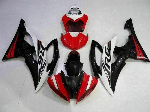 2008-2016 Red Black Yamaha YZF R6 Motorcycle Replacement Fairings for Sale
