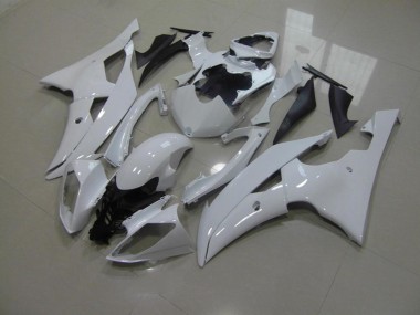 2008-2016 Pearl White No Decals Yamaha YZF R6 Motorbike Fairing for Sale