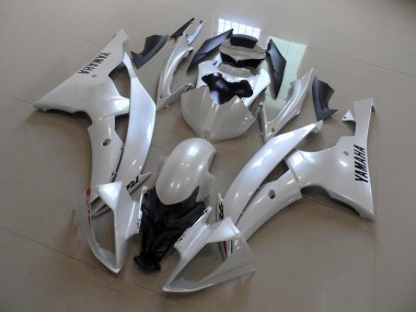 2008-2016 Pearl White OEM Style Yamaha YZF R6 Motorbike Fairing for Sale