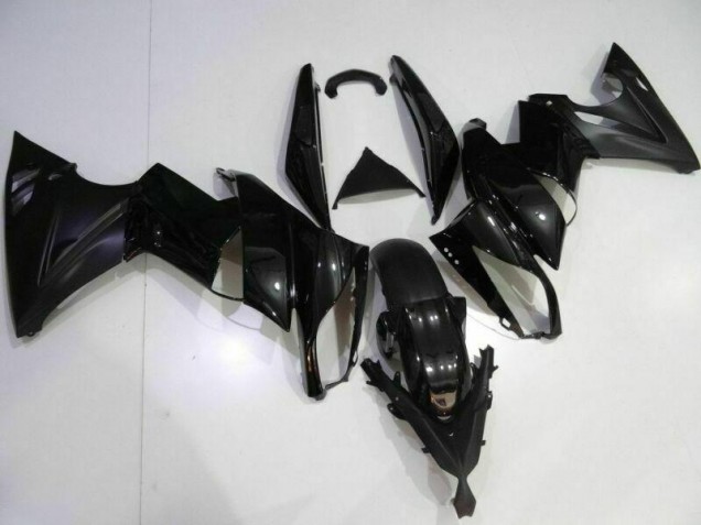 2009-2011 Black Kawasaki EX650 Bike Fairings for Sale 2009-2011 Black Kawasaki EX650 Bike Fairings for Sale