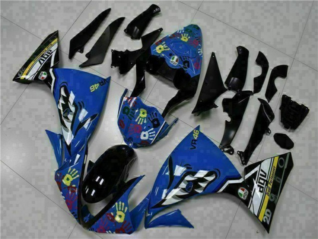 2009-2011 Blue Yamaha YZF R1 Bike Fairings for Sale