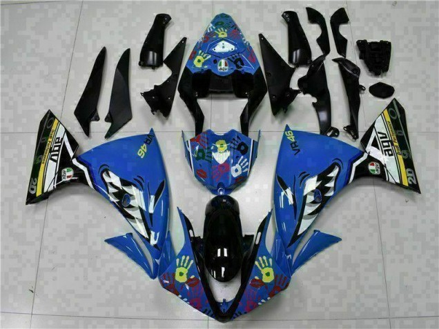 2009-2011 Blue Yamaha YZF R1 Bike Fairings for Sale
