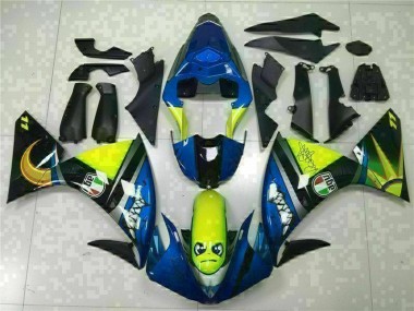 2009-2011 Blue Yamaha YZF R1 Replacement Motorcycle Fairings for Sale