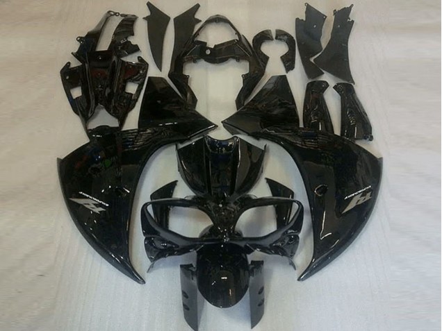 2009-2011 Glossy Black Yamaha YZF R1 Bike Fairings for Sale 2009-2011 Glossy Black Yamaha YZF R1 Bike Fairings for Sale