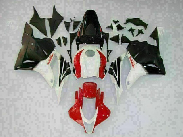 2009-2012 White Black Red Honda CBR600RR Motorcycle Fairings Kit for Sale 2009-2012 White Black Red Honda CBR600RR Motorcycle Fairings Kit for Sale