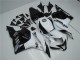 2009-2012 White Black Honda CBR600RR Motorcycle Replacement Fairings for Sale 2009-2012 White Black Honda CBR600RR Motorcycle Replacement Fairings for Sale
