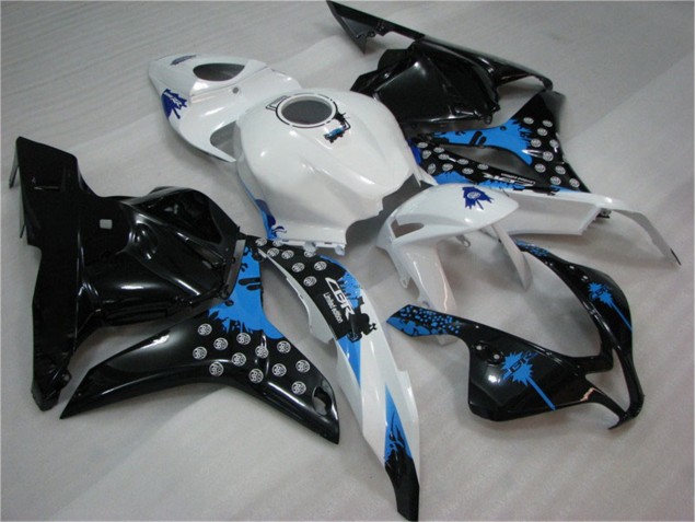 2009-2012 Black White Blue Honda CBR600RR Motor Fairings for Sale 2009-2012 Black White Blue Honda CBR600RR Motor Fairings for Sale