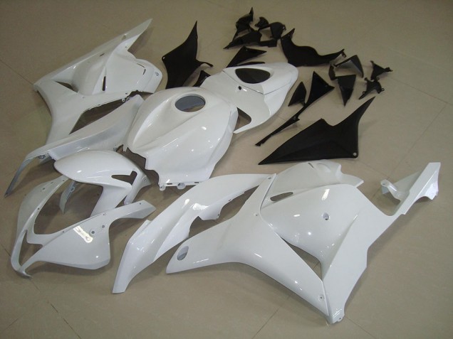 2009-2012 White Honda CBR600RR Motorcyle Fairings for Sale 2009-2012 White Honda CBR600RR Motorcyle Fairings for Sale