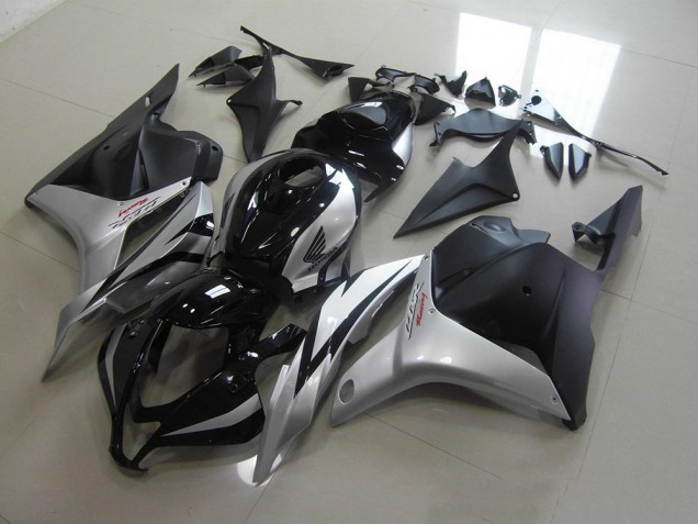 2009-2012 Black Silver Honda CBR600RR Motorbike Fairings for Sale 2009-2012 Black Silver Honda CBR600RR Motorbike Fairings for Sale
