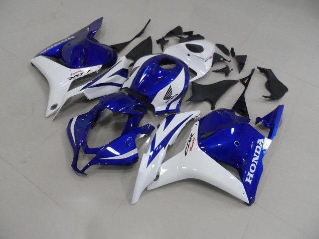 2009-2012 Blue White Honda CBR600RR Motorcycle Fairing for Sale 2009-2012 Blue White Honda CBR600RR Motorcycle Fairing for Sale