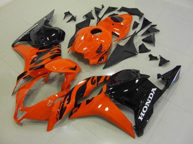 2009-2012 Orange Black Honda CBR600RR Motorcycle Fairing Kits for Sale 2009-2012 Orange Black Honda CBR600RR Motorcycle Fairing Kits for Sale