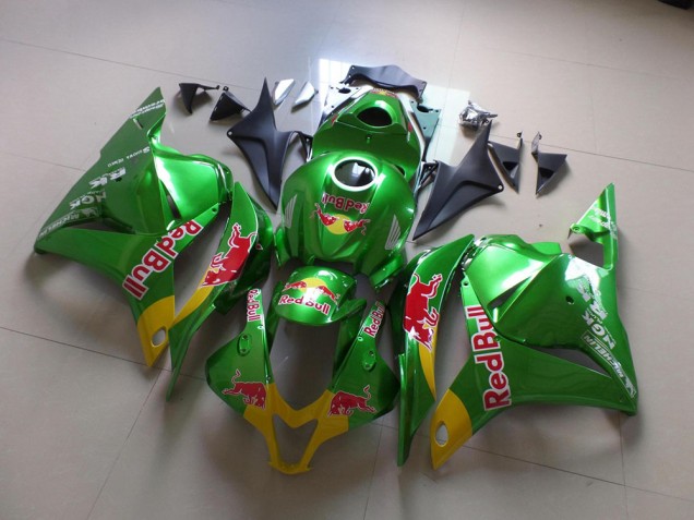 2009-2012 Green Red Bull Honda CBR600RR Motorcycle Bodywork for Sale 2009-2012 Green Red Bull Honda CBR600RR Motorcycle Bodywork for Sale