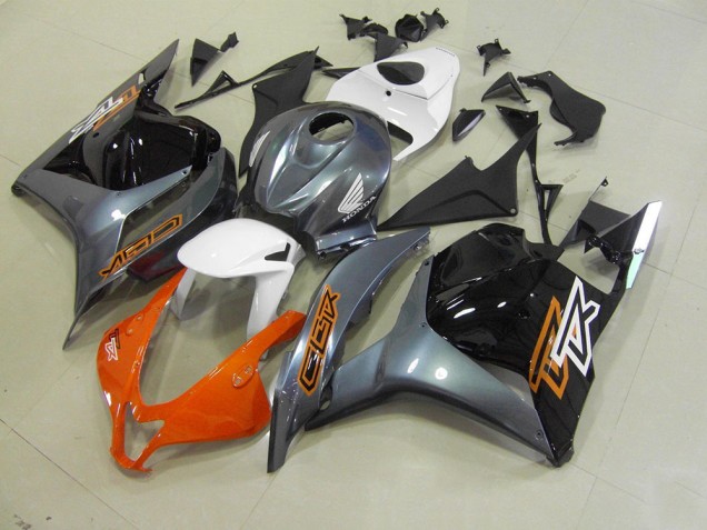 2009-2012 Orange Grey Black Honda CBR600RR Replacement Fairings for Sale 2009-2012 Orange Grey Black Honda CBR600RR Replacement Fairings for Sale