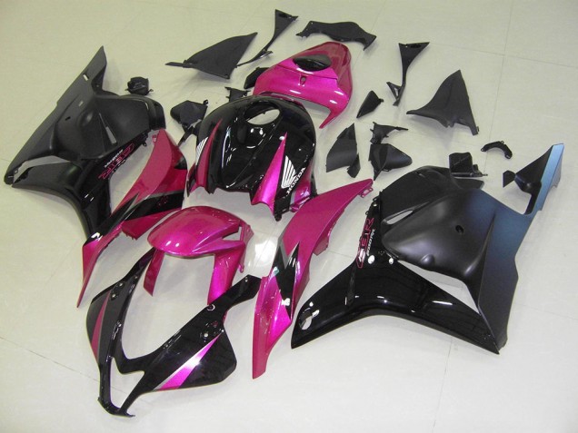 2009-2012 Pink Black Honda CBR600RR Motorcycle Fairings Kit for Sale 2009-2012 Pink Black Honda CBR600RR Motorcycle Fairings Kit for Sale