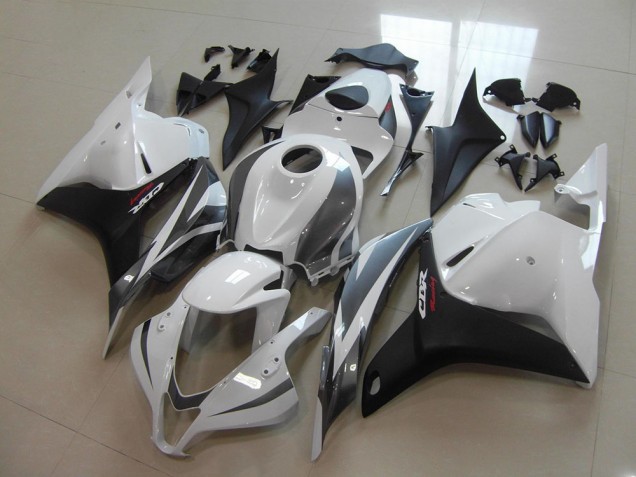 2009-2012 White Black Grey Honda CBR600RR Motorbike Fairings for Sale 2009-2012 White Black Grey Honda CBR600RR Motorbike Fairings for Sale