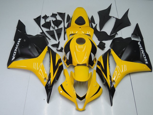 2009-2012 Yellow Black Honda CBR600RR Motorcycle Fairing Kits for Sale 2009-2012 Yellow Black Honda CBR600RR Motorcycle Fairing Kits for Sale