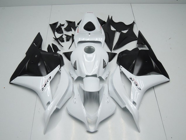2009-2012 White Matte Black Honda CBR600RR Motorbike Fairing for Sale 2009-2012 White Matte Black Honda CBR600RR Motorbike Fairing for Sale