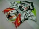 2009-2012 White Red H. Energy Kawasaki ZX6R Motorcycle Fairings Kit for Sale 2009-2012 White Red H. Energy Kawasaki ZX6R Motorcycle Fairings Kit for Sale