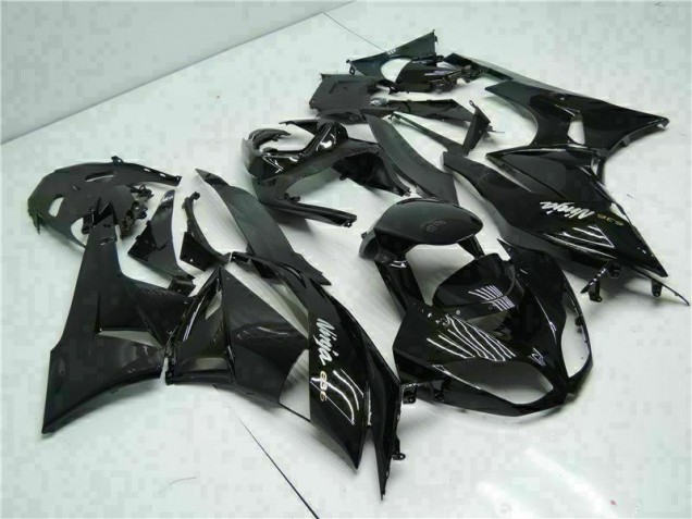 2009-2012 Black White Ninja 636 Kawasaki ZX6R Moto Fairings for Sale 2009-2012 Black White Ninja 636 Kawasaki ZX6R Moto Fairings for Sale