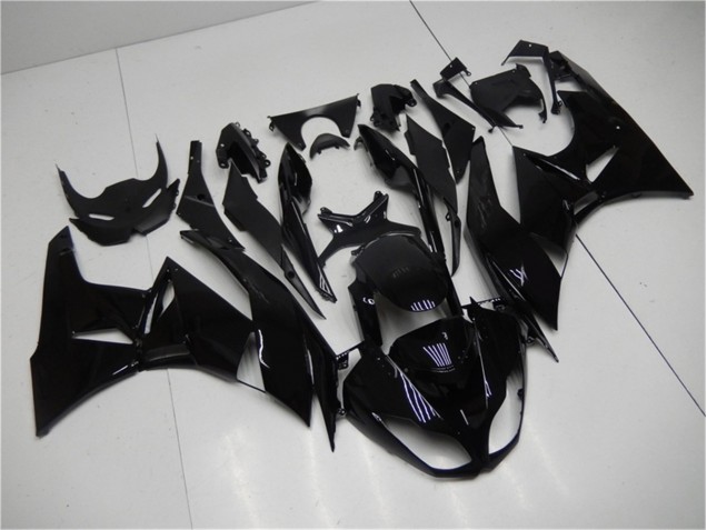 2009-2012 Glossy Black Kawasaki ZX6R Motorbike Fairing for Sale 2009-2012 Glossy Black Kawasaki ZX6R Motorbike Fairing for Sale