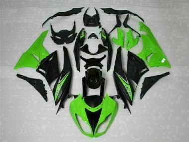 2009-2012 Black Green 636 Kawasaki ZX6R Motorcycle Bodywork for Sale