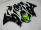 2009-2012 Black Green Kawasaki ZX6R Moto Fairings for Sale 2009-2012 Black Green Kawasaki ZX6R Moto Fairings for Sale