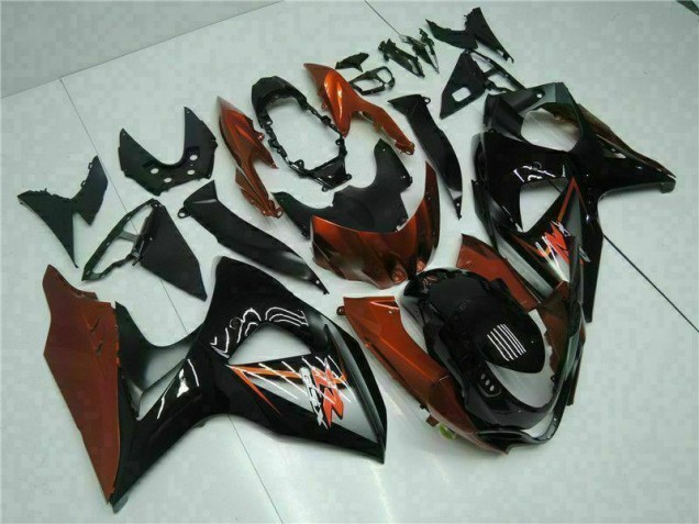 2009-2016 Brown Black Suzuki GSXR1000 Bike Fairing Kit for Sale 2009-2016 Brown Black Suzuki GSXR1000 Bike Fairing Kit for Sale