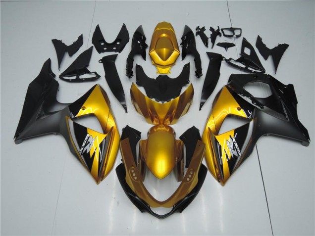 2009-2016 Golden Black Suzuki GSXR1000 Motorcyle Fairings for Sale 2009-2016 Golden Black Suzuki GSXR1000 Motorcyle Fairings for Sale