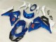 2009-2016 Blue White Suzuki GSXR1000 Motor Fairings for Sale 2009-2016 Blue White Suzuki GSXR1000 Motor Fairings for Sale