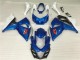 2009-2016 Blue White Suzuki GSXR1000 Motor Fairings for Sale 2009-2016 Blue White Suzuki GSXR1000 Motor Fairings for Sale