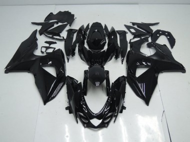 2009-2016 Glossy Black Suzuki GSXR 1000 K9 Motorbike Fairings for Sale