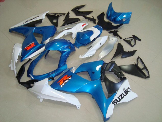 2009-2016 Blue and White OEM Style Suzuki GSXR 1000 K9 Motorcycle Bodywork for Sale 2009-2016 Blue and White OEM Style Suzuki GSXR 1000 K9 Motorcycle Bodywork for Sale