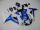 2011-2021 Blue White Suzuki GSXR 600/750 Motorbike Fairing Kits for Sale
