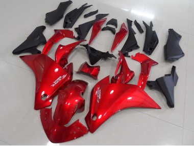 2011-2013 Red Matte Black Honda CBR250RR Motorcyle Fairings for Sale