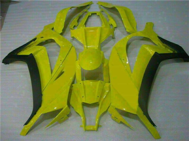 2011-2015 Yellow Kawasaki ZX10R Motorcycle Fairings Kit for Sale 2011-2015 Yellow Kawasaki ZX10R Motorcycle Fairings Kit for Sale