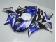 2012-2014 Blue White Black Yamaha YZF R1 Motorcycle Replacement Fairings for Sale 2012-2014 Blue White Black Yamaha YZF R1 Motorcycle Replacement Fairings for Sale
