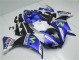 2012-2014 Blue White Black Yamaha YZF R1 Motorcycle Replacement Fairings for Sale 2012-2014 Blue White Black Yamaha YZF R1 Motorcycle Replacement Fairings for Sale