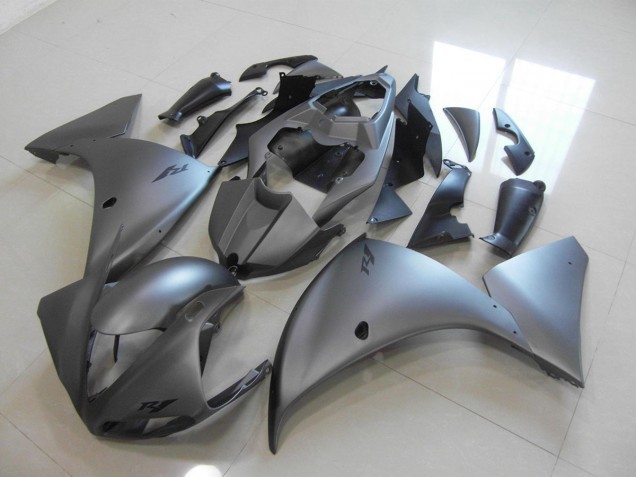2012-2014 Dark Grey Yamaha YZF R1 Bike Fairings for Sale 2012-2014 Dark Grey Yamaha YZF R1 Bike Fairings for Sale