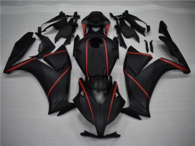 2012-2016 Matte Black Red Honda CBR1000RR Motorcycle Replacement Fairings for Sale