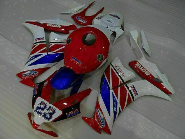 2012-2016 Red White Blue 23 Honda CBR1000RR Bike Fairing Kit for Sale 2012-2016 Red White Blue 23 Honda CBR1000RR Bike Fairing Kit for Sale