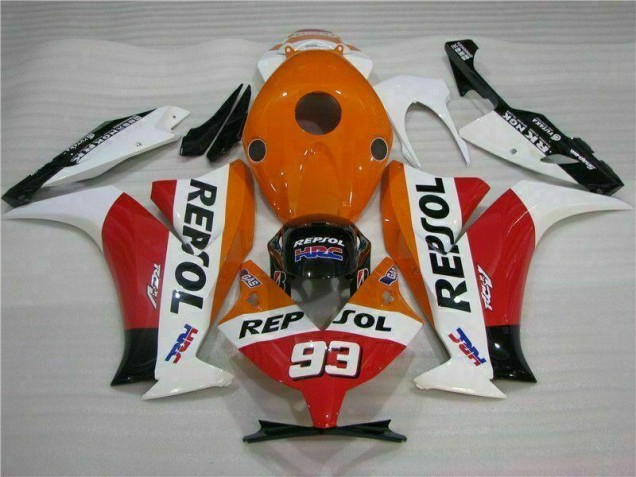 2012-2016 Orange Repsol 93 Honda CBR1000RR Moto Fairings for Sale