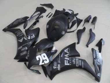 2012-2016 Matte Black Grey Decals 29 Honda CBR1000RR Replacement Motorcycle Fairings for Sale