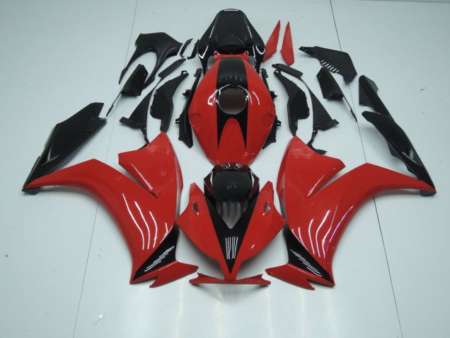 2012-2016 Red Black with No Decals Honda CBR1000RR Moto Fairings for Sale