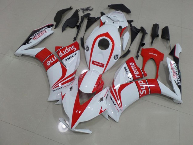 2012-2016 Red and White Supreme Honda CBR1000RR Motorbike Fairing for Sale 2012-2016 Red and White Supreme Honda CBR1000RR Motorbike Fairing for Sale