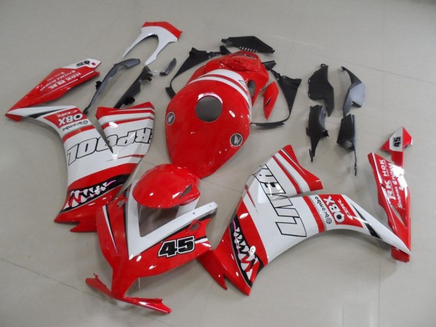 2012-2016 Red Liverpool 45 Honda CBR1000RR Bike Fairings for Sale 2012-2016 Red Liverpool 45 Honda CBR1000RR Bike Fairings for Sale