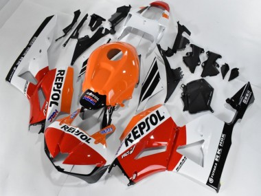 2013-2021 Red White Orange Repsol Honda CBR600RR Motorcycle Fairings Kit for Sale