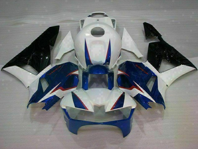 2013-2021 Blue White Honda CBR600RR Motorcycle Fairings for Sale 2013-2021 Blue White Honda CBR600RR Motorcycle Fairings for Sale